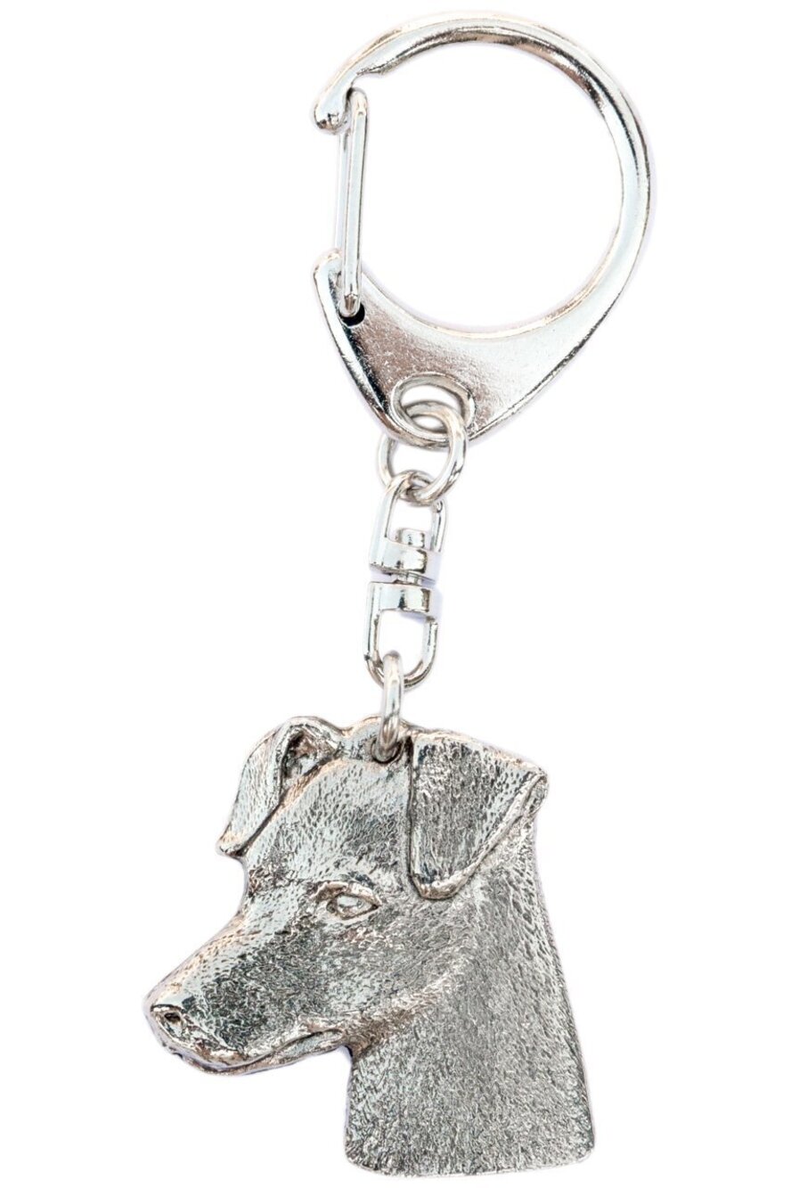 2720 Manchester Terrier Head Made in U.K Artistic Style Dog Key Ring